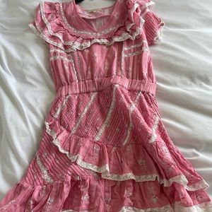 Adorable Pink Loveshack Fancy Dress